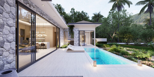 Modern 3 Bedroom Pool Villa in Chaweng, Koh Samui – For Sale