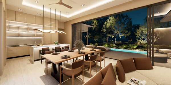 Modern 3 Bedroom Pool Villa in Chaweng, Koh Samui – For Sale