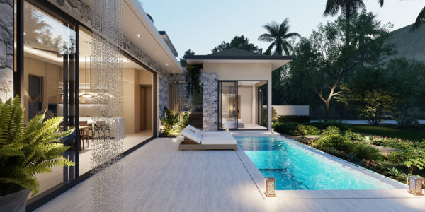 Modern 3 Bedroom Pool Villa in Chaweng, Koh Samui – For Sale