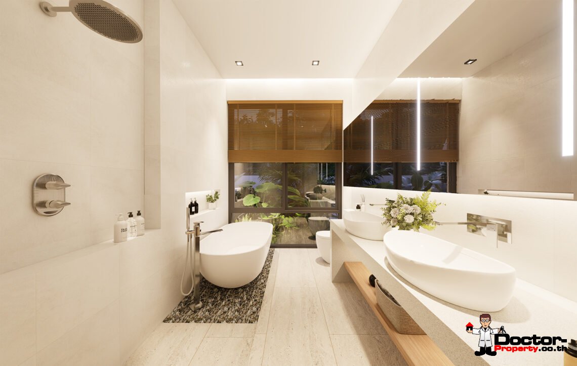 Modern 3 Bedroom Pool Villa in Chaweng, Koh Samui – For Sale