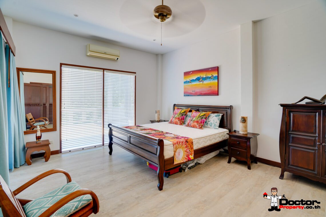 4 Bed Pool Villa with Sea View – Taling Ngam, Koh Samui – For Sale