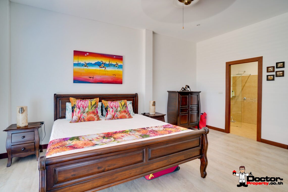 4 Bed Pool Villa with Sea View – Taling Ngam, Koh Samui – For Sale