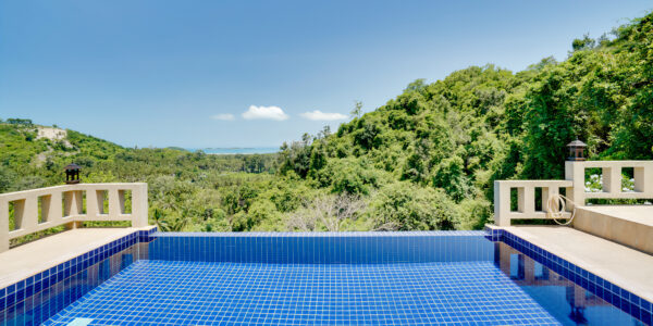4 Bed Pool Villa with Sea View – Taling Ngam, Koh Samui – For Sale