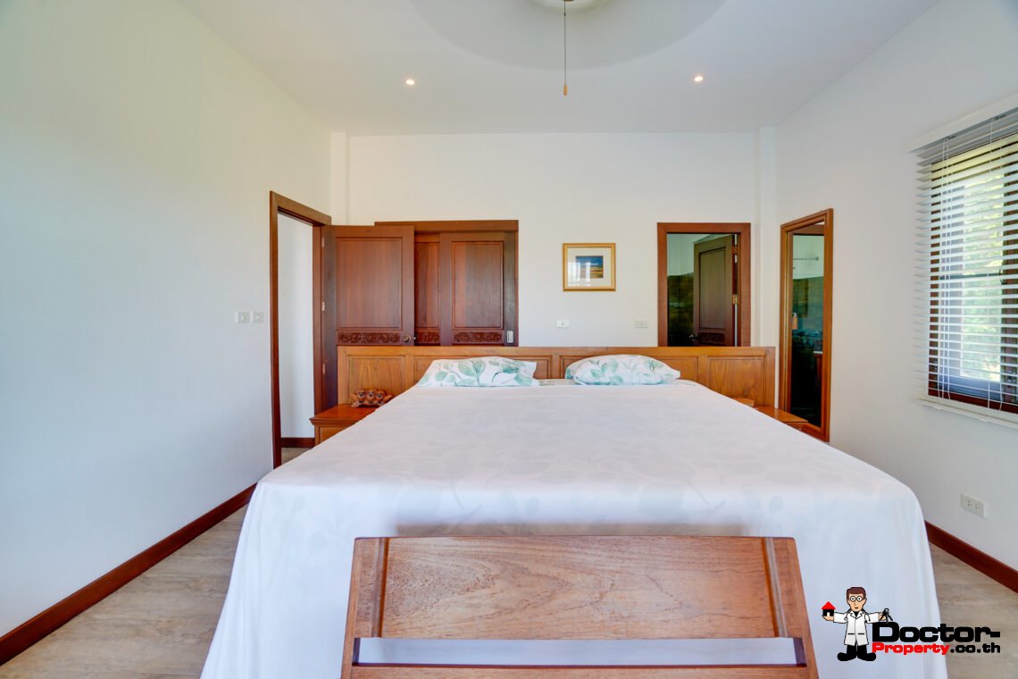 4 Bed Pool Villa with Sea View – Taling Ngam, Koh Samui – For Sale