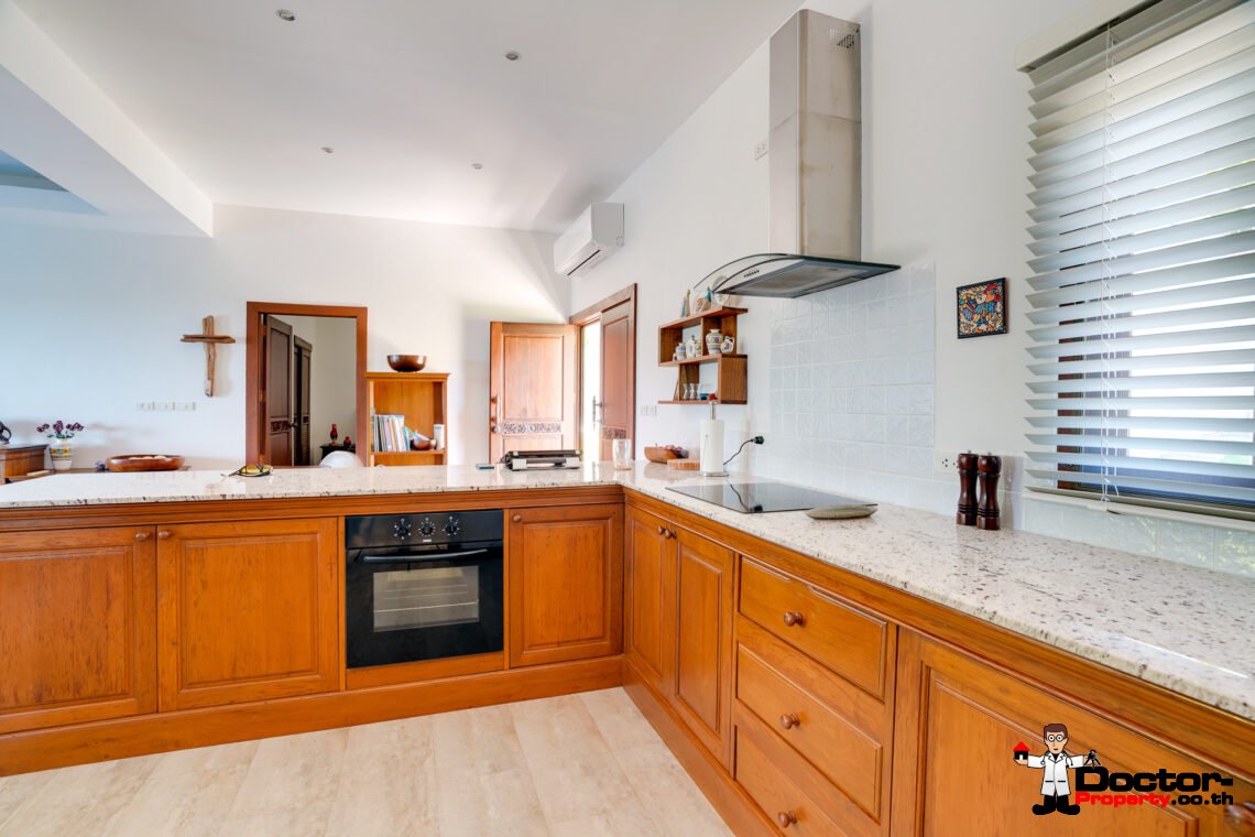 4 Bed Pool Villa with Sea View – Taling Ngam, Koh Samui – For Sale