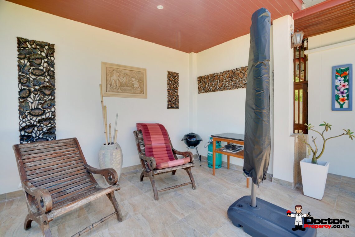 4 Bed Pool Villa with Sea View – Taling Ngam, Koh Samui – For Sale