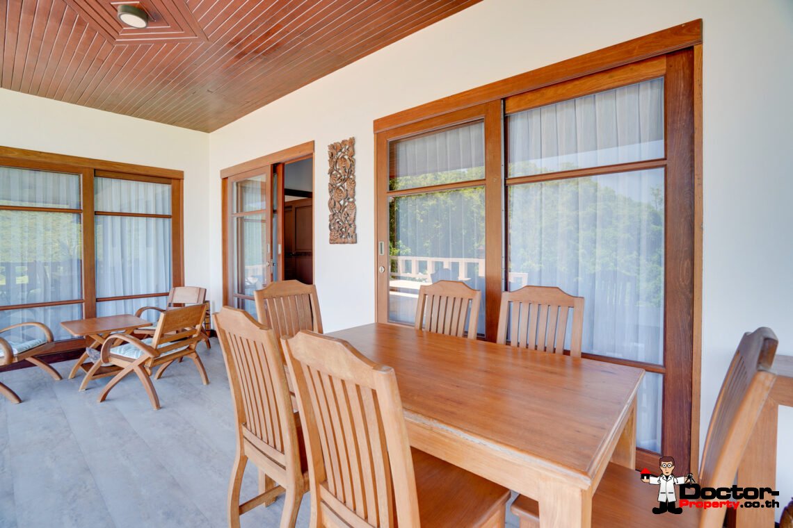 4 Bed Pool Villa with Sea View – Taling Ngam, Koh Samui – For Sale