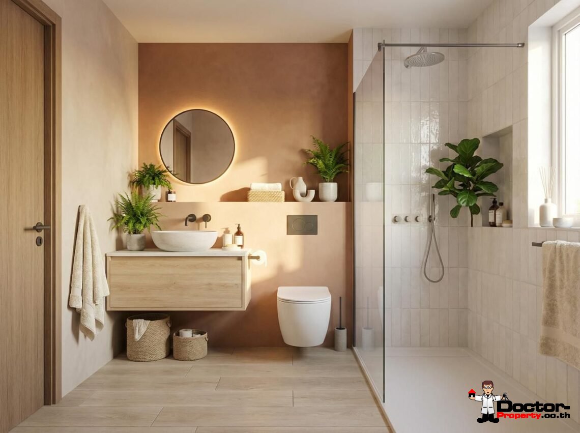 Stylish Two-Storey 4 Bedroom Pool Villa in Lamai, Koh Samui – For Sale