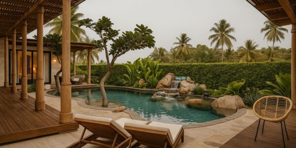 Modern 3 Bedroom Boho Pool Villa in Bang Por, Koh Samui – For Sale