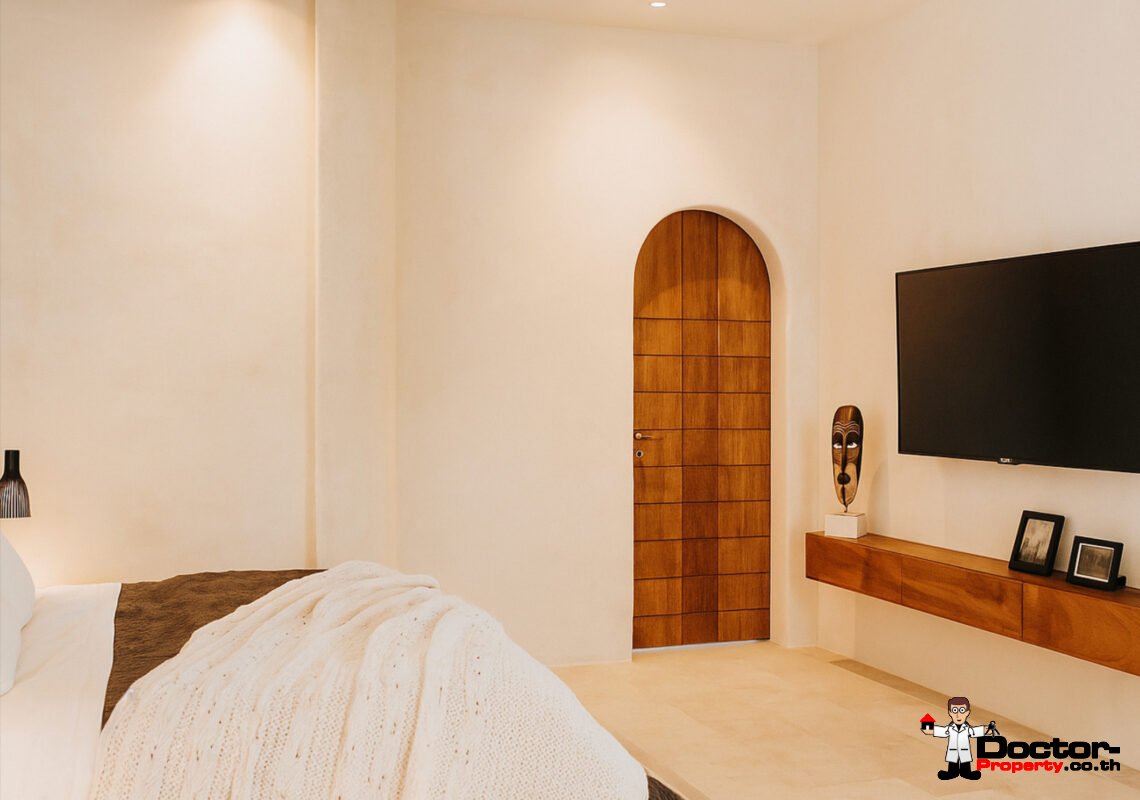 Modern 4 Bedroom Boho Pool Villa in Bang Por, Koh Samui – For Sale