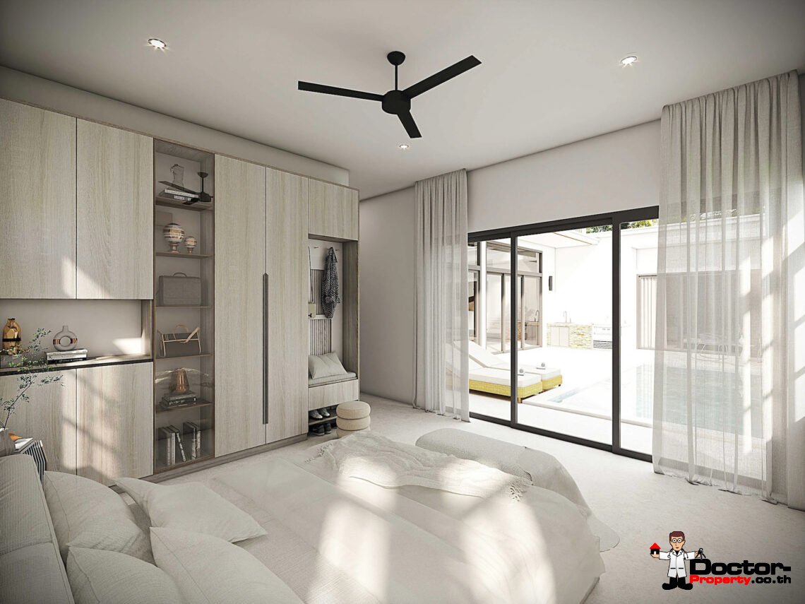 Modern Tropical 3 Bedroom Pool Villa in Lamai, Koh Samui – For Sale