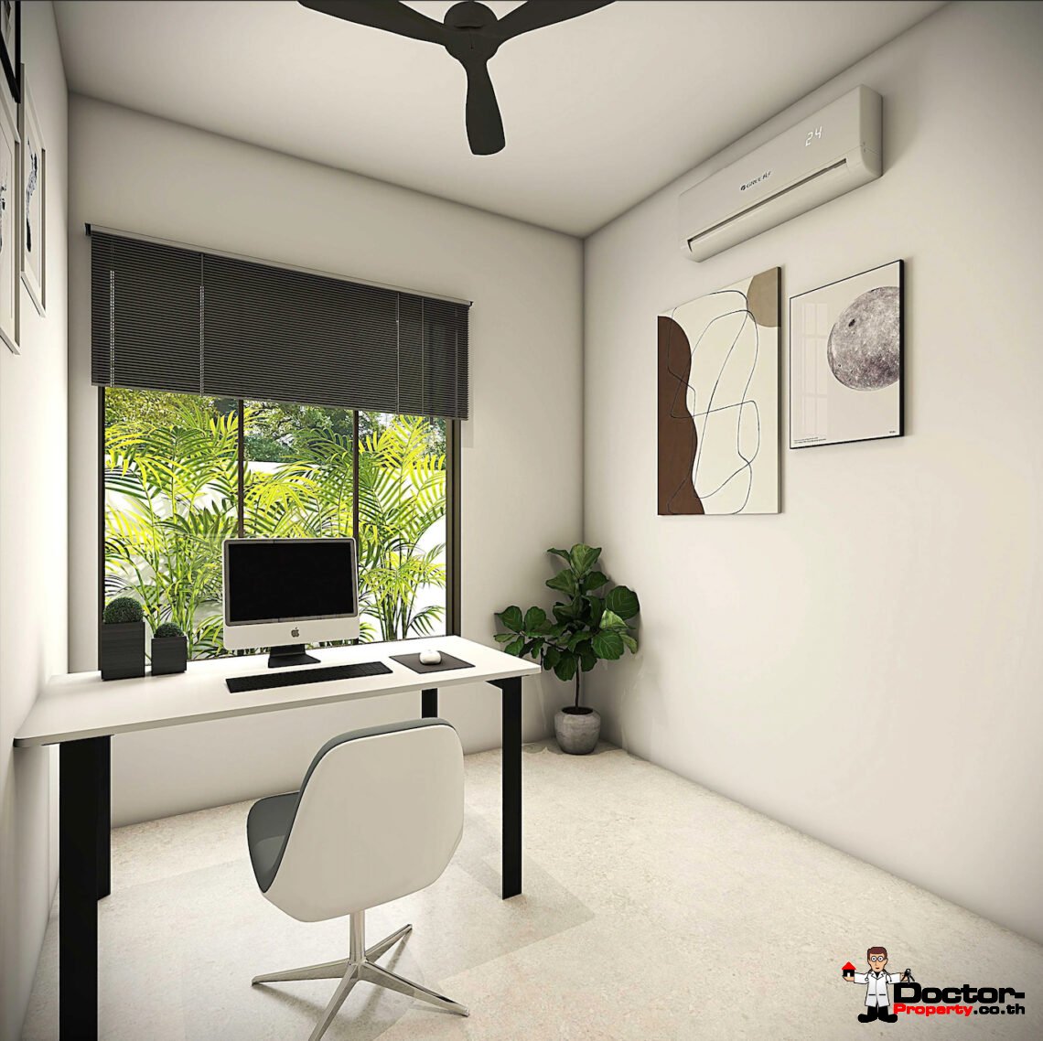 Modern Tropical 3 Bedroom Pool Villa in Lamai, Koh Samui – For Sale