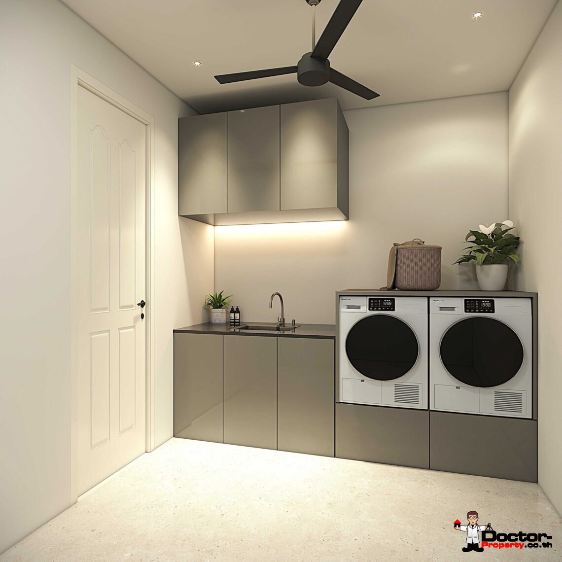 Modern Tropical 3 Bedroom Pool Villa in Lamai, Koh Samui – For Sale