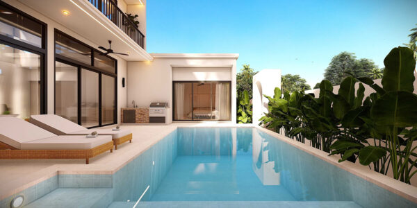 Modern Tropical 5 Bedroom Pool Villa in Lamai, Koh Samui – For Sale