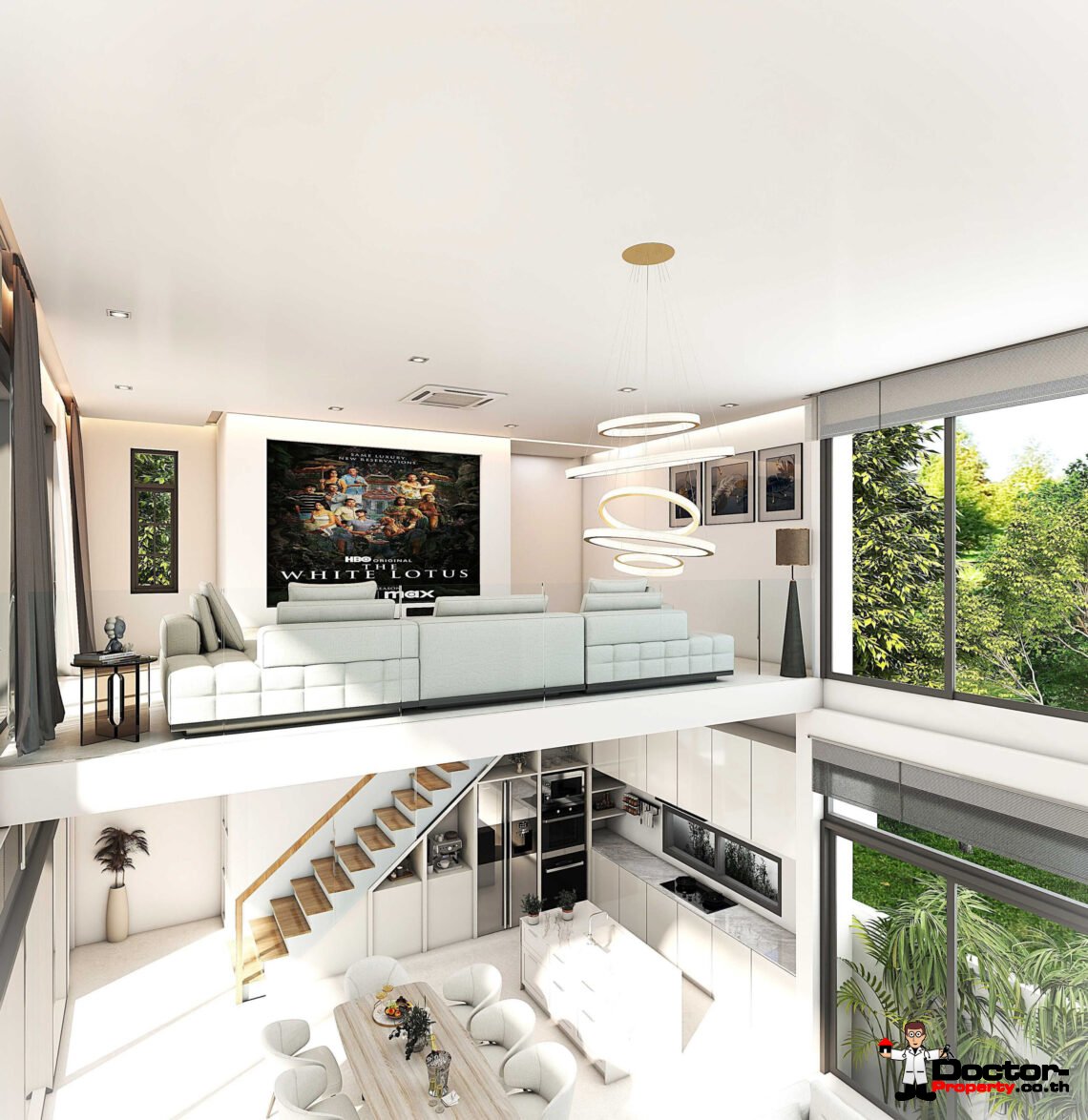 Modern Tropical 5 Bedroom Pool Villa in Lamai, Koh Samui – For Sale