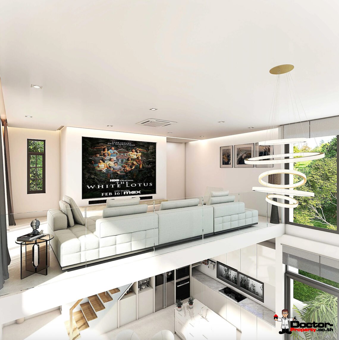 Modern Tropical 5 Bedroom Pool Villa in Lamai, Koh Samui – For Sale