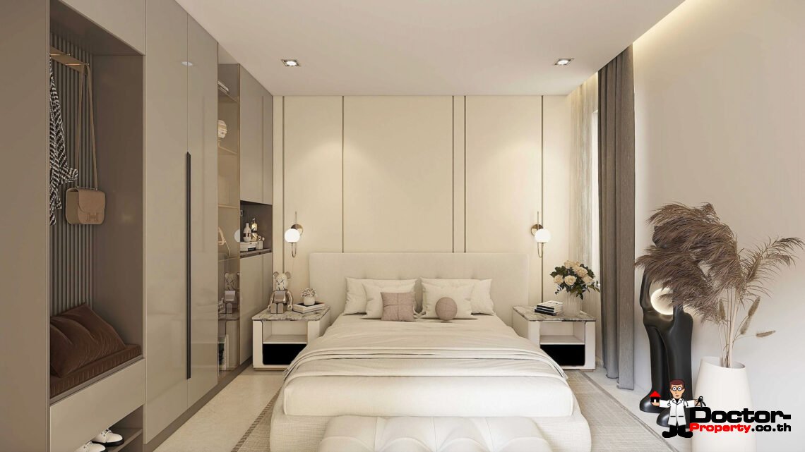 Modern Tropical 5 Bedroom Pool Villa in Lamai, Koh Samui – For Sale