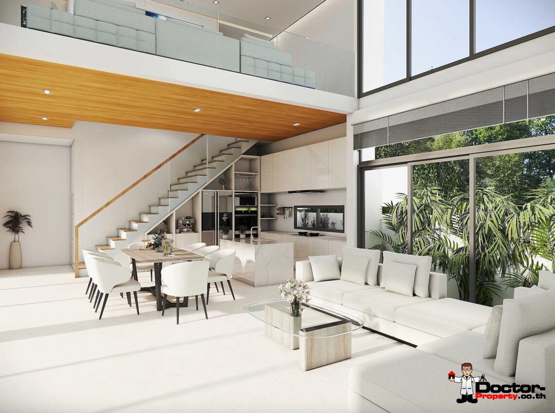 Modern Tropical 5 Bedroom Pool Villa in Lamai, Koh Samui – For Sale