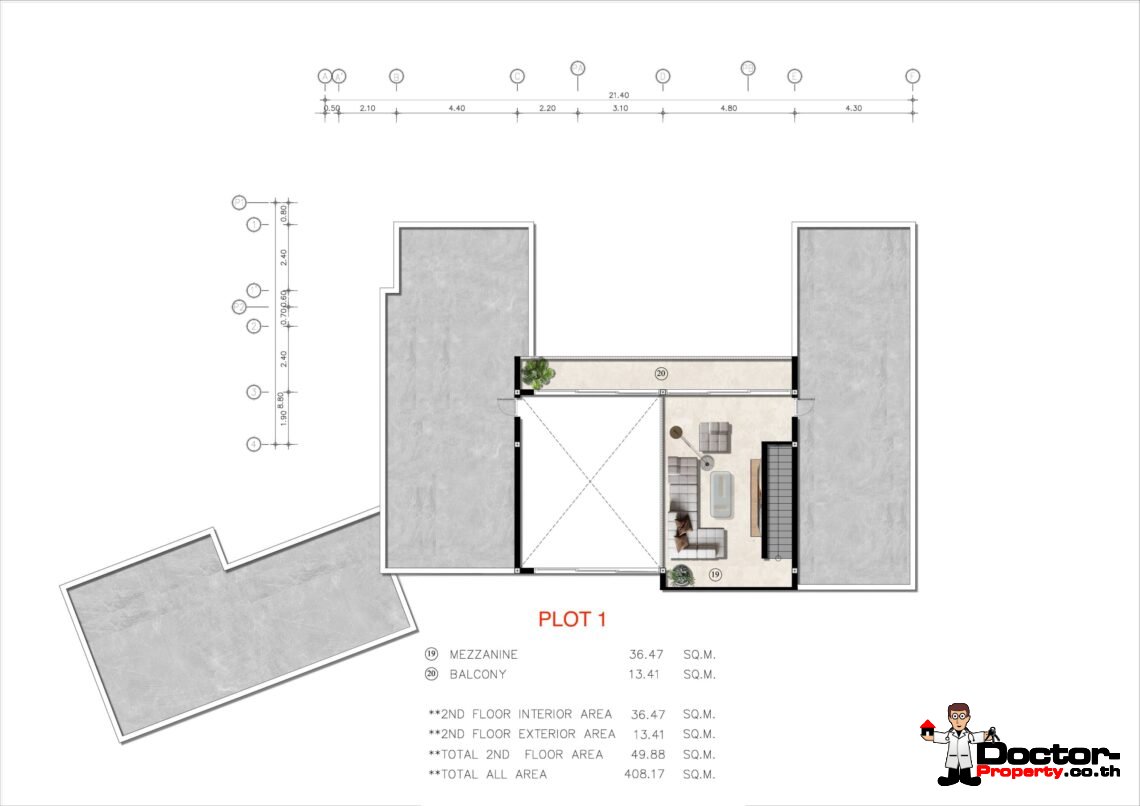Modern Tropical 5 Bedroom Pool Villa in Lamai, Koh Samui – For Sale