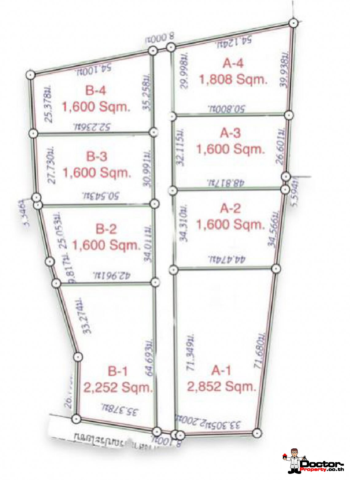 Flat Land 1600 sqm in Bang Por, Koh Samui – For Sale