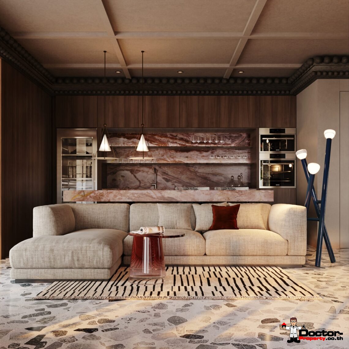 Modern 2 Bedroom Pool Villa in Chaweng Noi, Koh Samui – For Sale