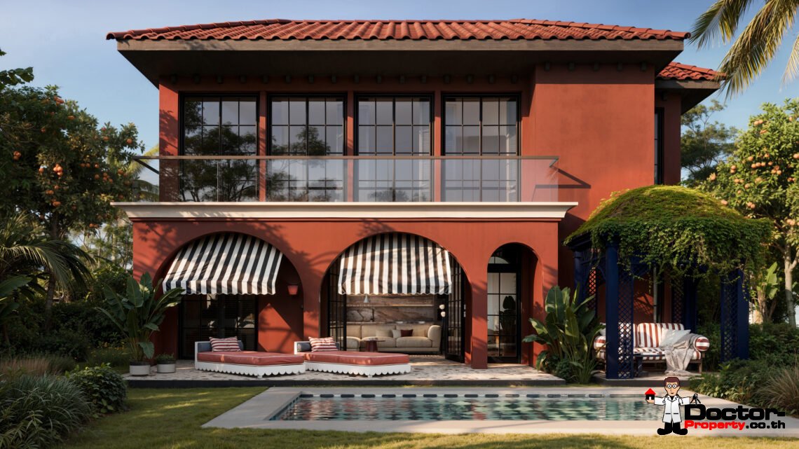 Modern 2 Bedroom Pool Villa in Chaweng Noi, Koh Samui – For Sale