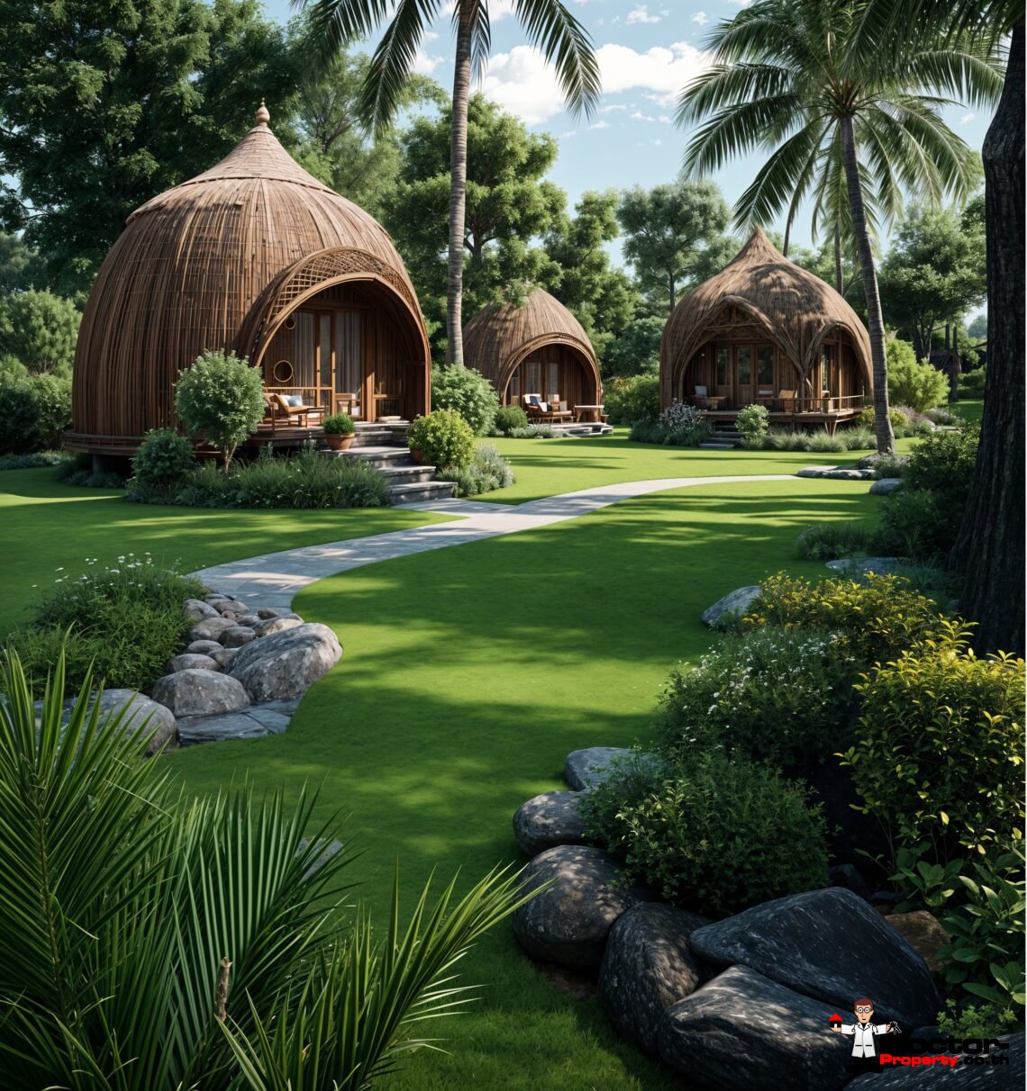 Modern 2 Bedroom Pool Villa in Chaweng Noi, Koh Samui – For Sale