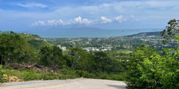 Land 5,128 sqm with Sea View in Bo Phut, Koh Samui – For Sale