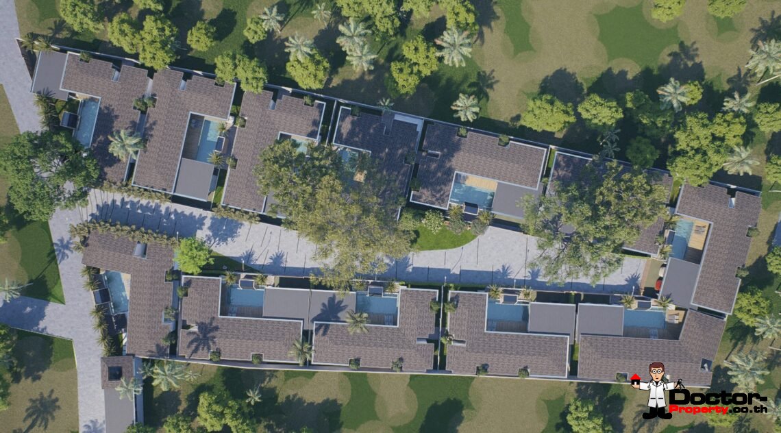 Modern 3 Bedroom Pool Villa in Bo Phut, Koh Samui – For Sale