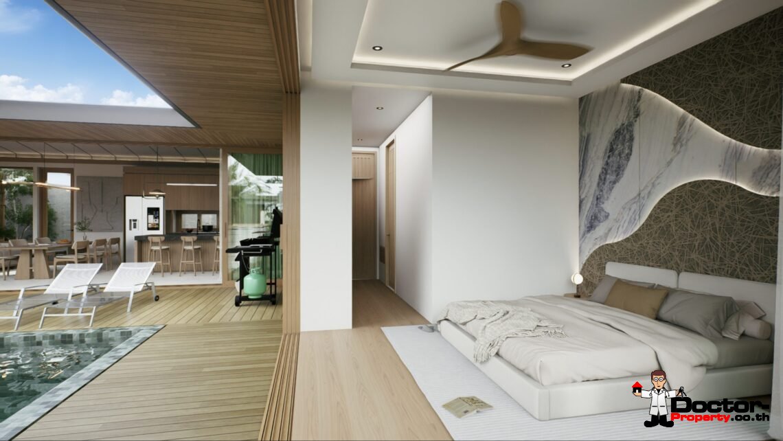 Modern 3 Bedroom Pool Villa in Bo Phut, Koh Samui – For Sale