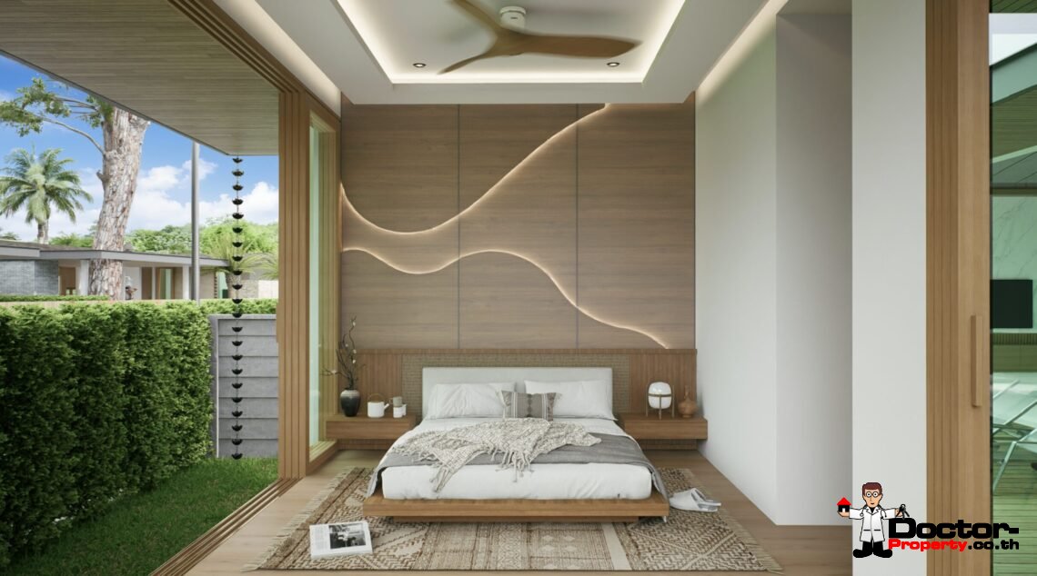 Modern 3 Bedroom Pool Villa in Bo Phut, Koh Samui – For Sale