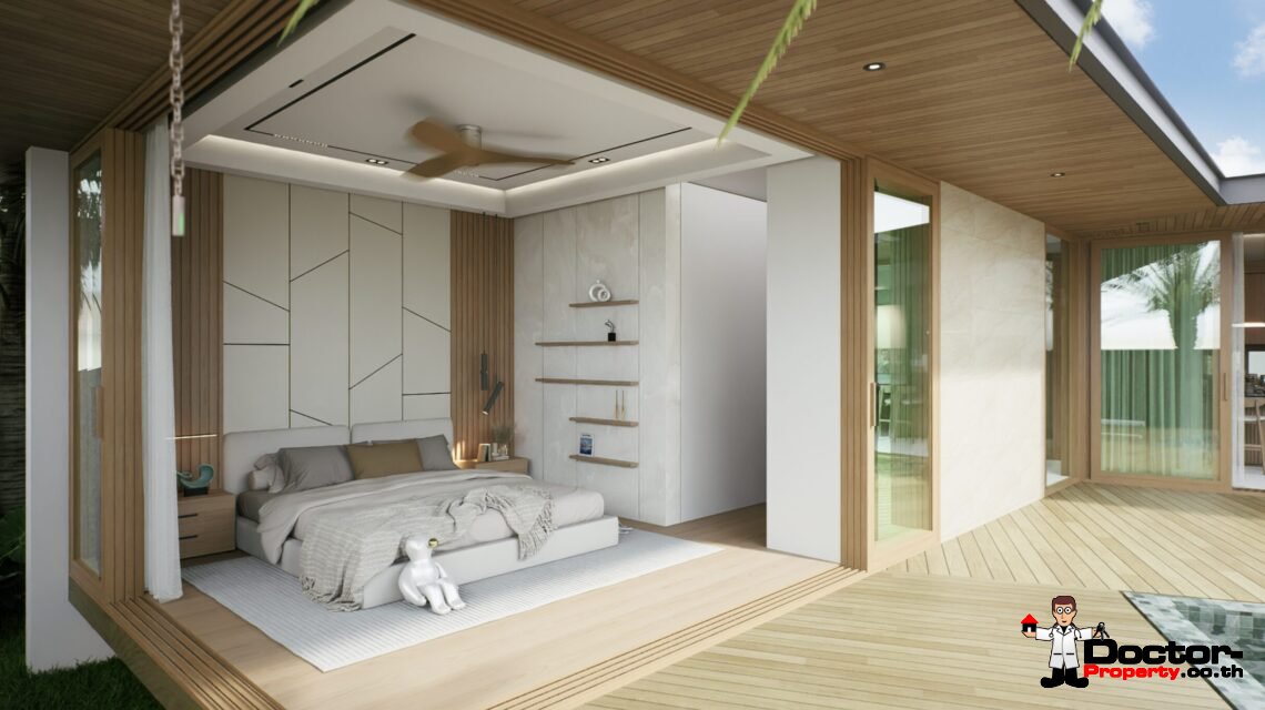 Modern 3 Bedroom Pool Villa in Bo Phut, Koh Samui – For Sale