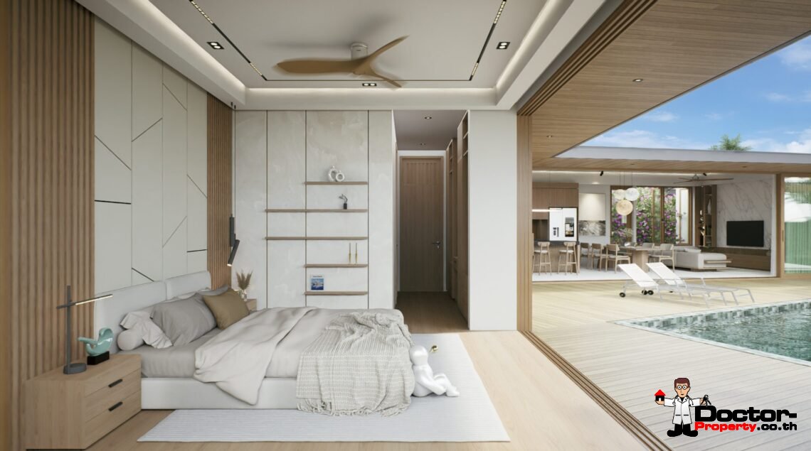 Modern 3 Bedroom Pool Villa in Bo Phut, Koh Samui – For Sale