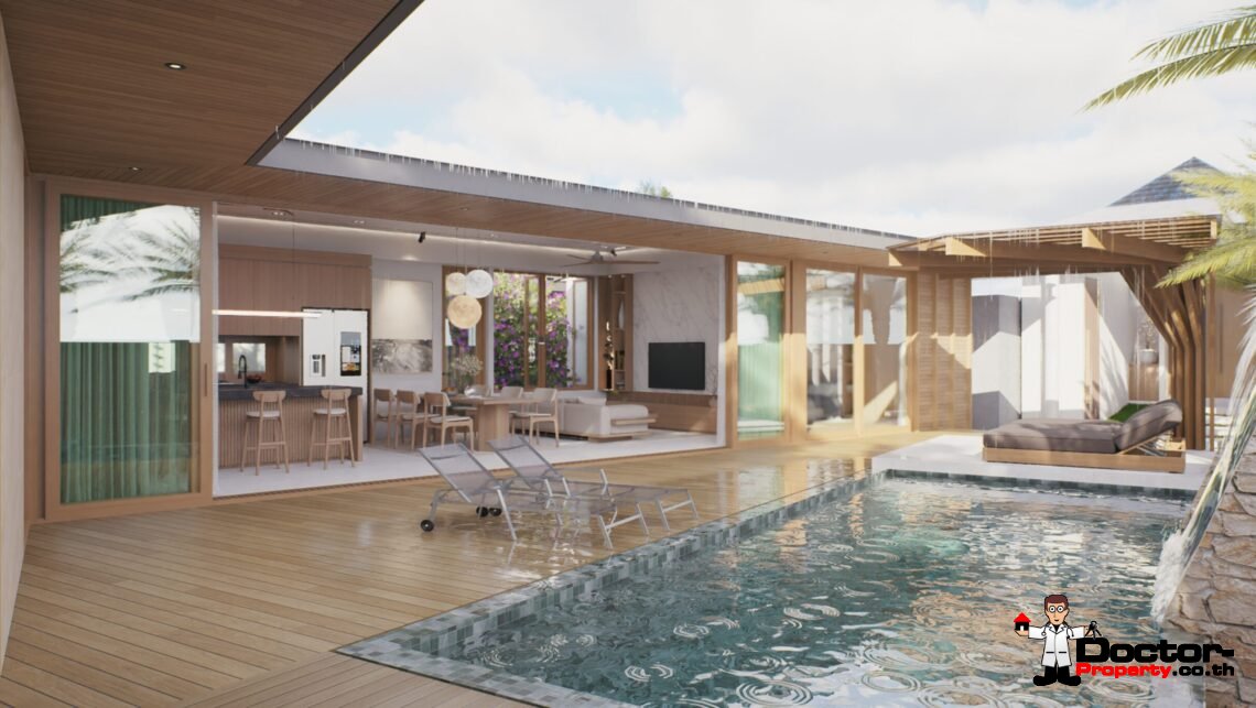 Modern 3 Bedroom Pool Villa in Bo Phut, Koh Samui – For Sale