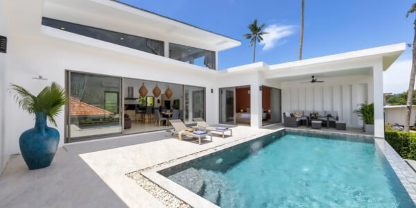 Tropical 3 Bedroom Pool Villa in Lamai, Koh Samui – For Sale