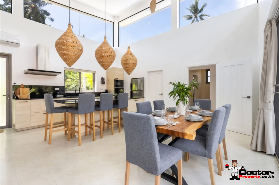 Tropical 3 Bedroom Pool Villa in Lamai, Koh Samui – For Sale