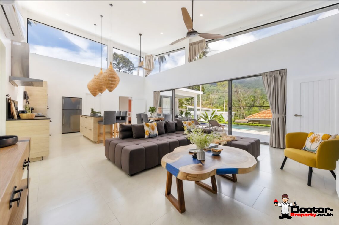 Tropical 3 Bedroom Pool Villa in Lamai, Koh Samui – For Sale