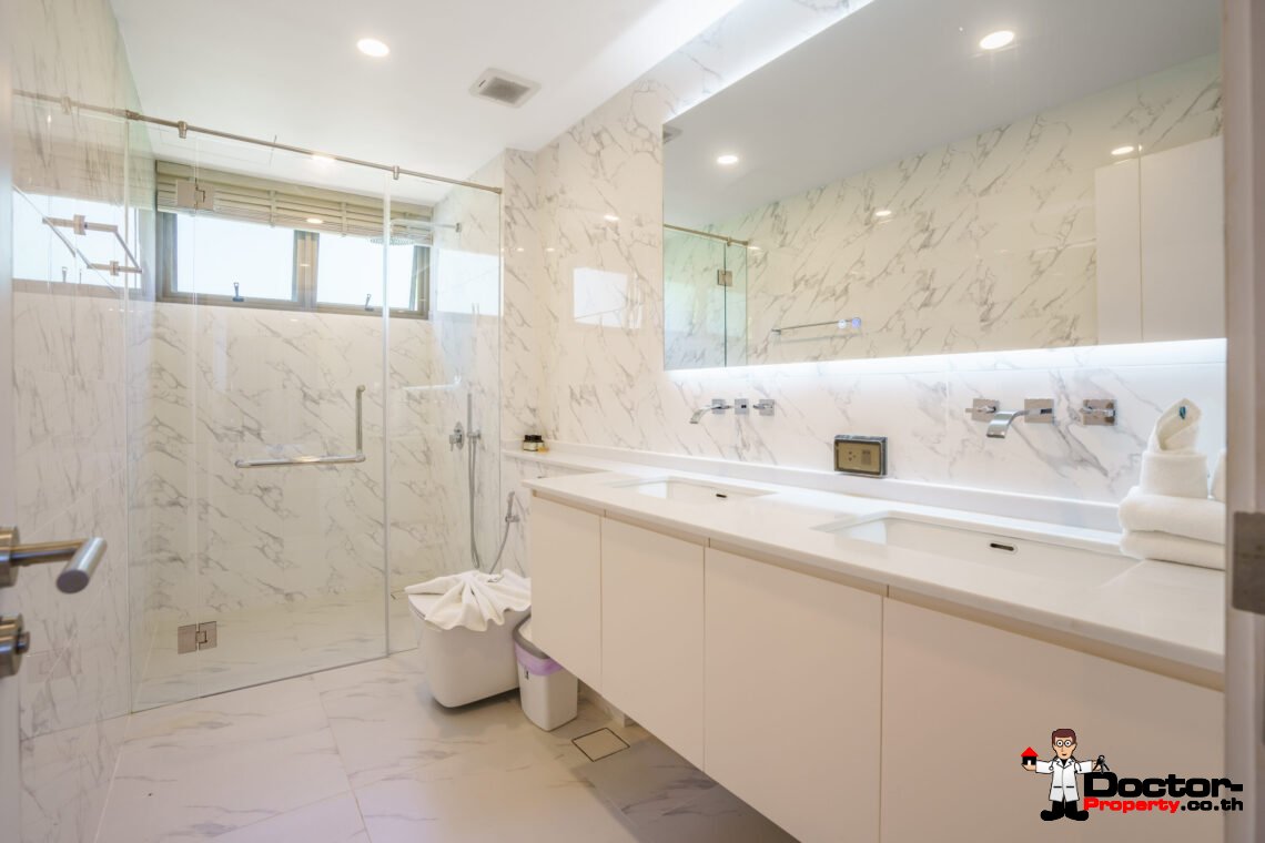 Modern 3 Bedroom Pool Villa with Sea View in Chaweng Noi, Koh Samui – For Sale