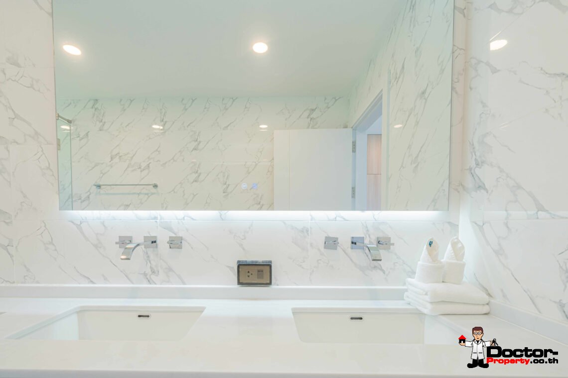 Modern 3 Bedroom Pool Villa with Sea View in Chaweng Noi, Koh Samui – For Sale