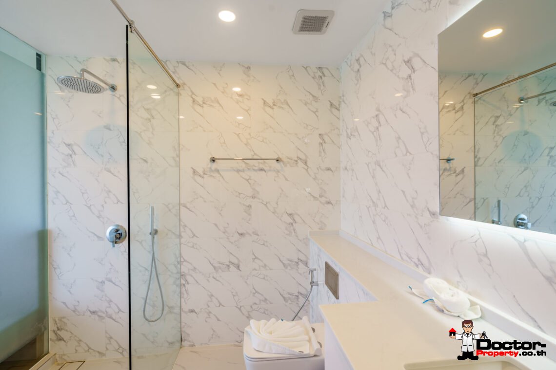 Modern 3 Bedroom Pool Villa with Sea View in Chaweng Noi, Koh Samui – For Sale