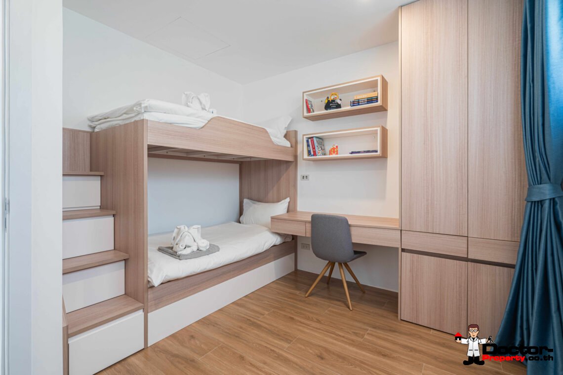 Modern 3 Bedroom Pool Villa with Sea View in Chaweng Noi, Koh Samui – For Sale