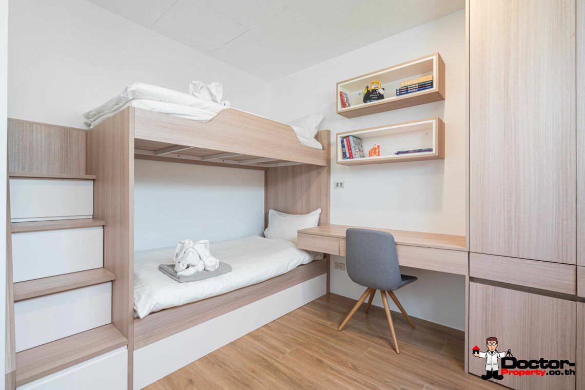 Modern 3 Bedroom Pool Villa with Sea View in Chaweng Noi, Koh Samui – For Sale