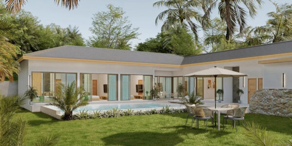 Modern 4 Bedroom Pool Villa in Laem Set, Koh Samui – For Sale