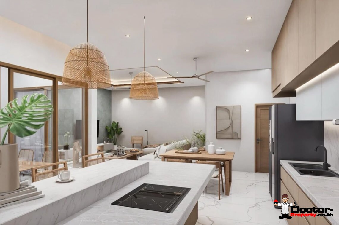 Modern 4 Bedroom Pool Villa in Laem Set, Koh Samui – For Sale