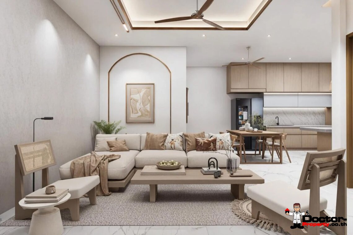 Modern 4 Bedroom Pool Villa in Laem Set, Koh Samui – For Sale