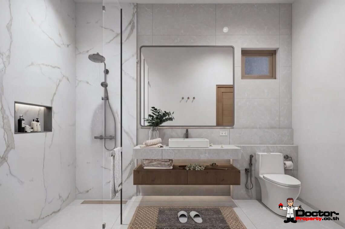 Tropical 4 Bedroom Pool Villa in Laem Set, Koh Samui – For Sale