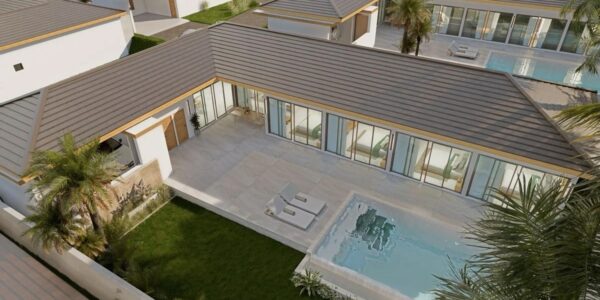 Tropical 4 Bedroom Pool Villa in Laem Set, Koh Samui – For Sale