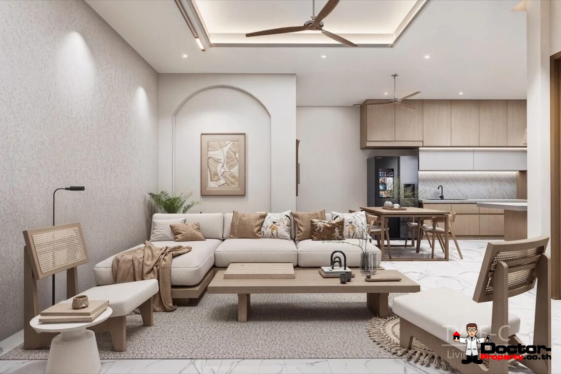 Tropical 3 Bedroom Pool Villa in Laem Set, Koh Samui – For Sale