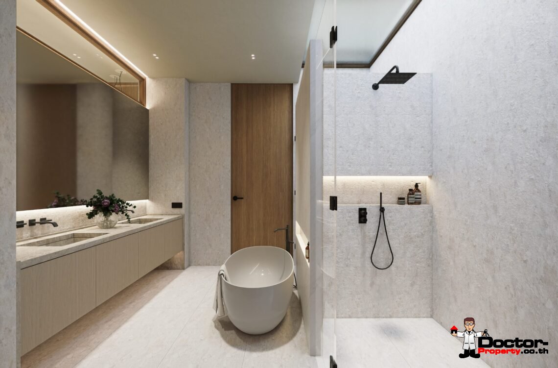 Luxury 3 Bedroom Pool Villa with Sea View in Plai Laem, Koh Samui – For Sale