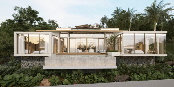 Luxury 3 Bedroom Pool Villa with Sea View in Plai Laem, Koh Samui – For Sale